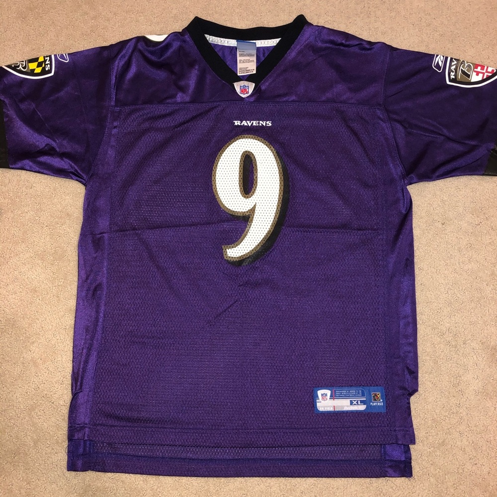 Reebok Steve McNair Vintage Ravens Jersey